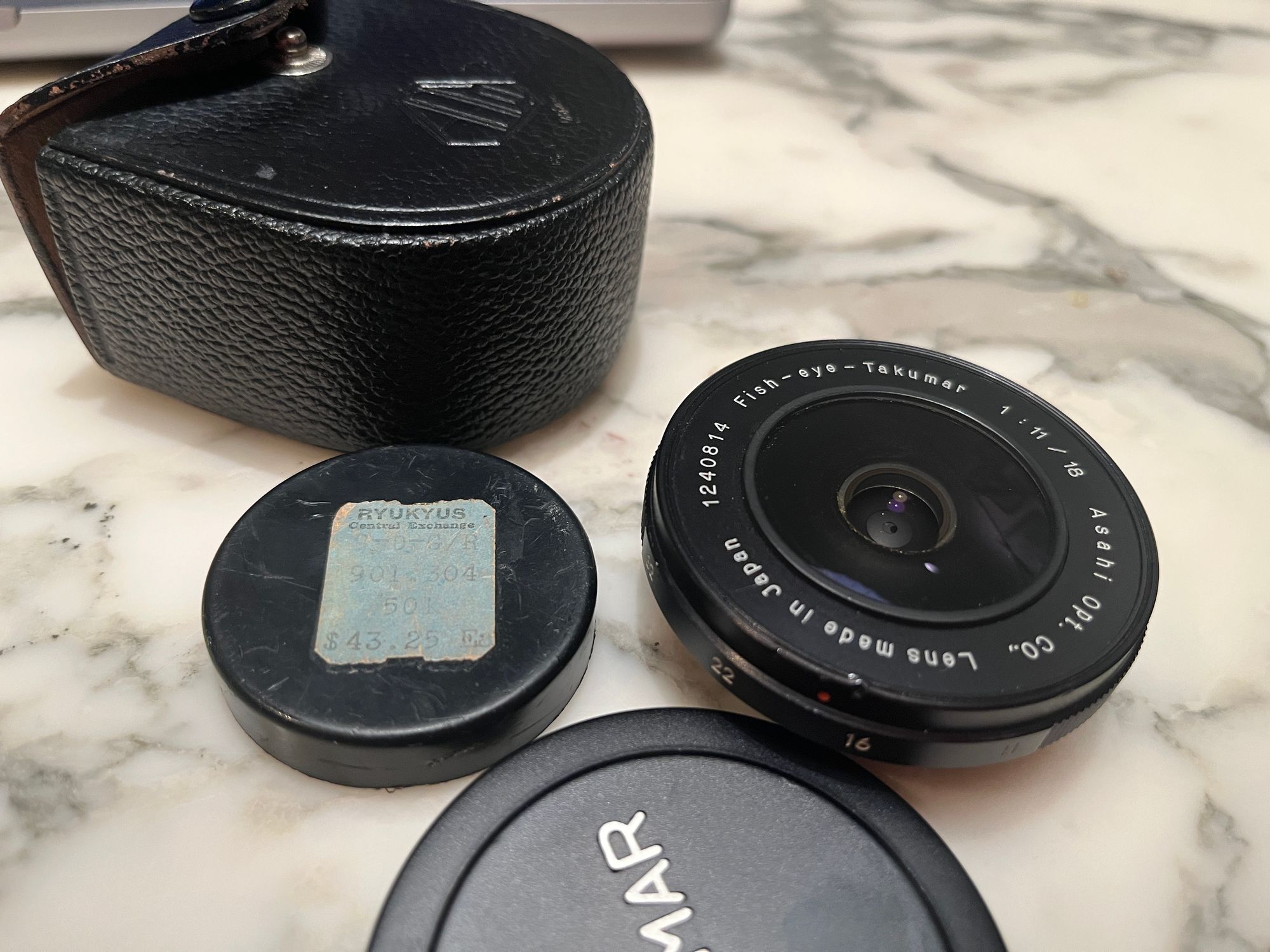 Asahi Pentax Fish-eye-Takumar 18mm f/11 — The Light Slide